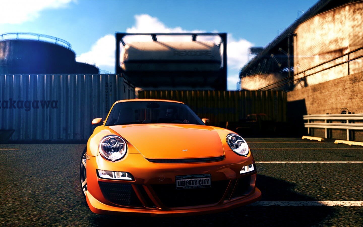 Порше из GTA4 обои