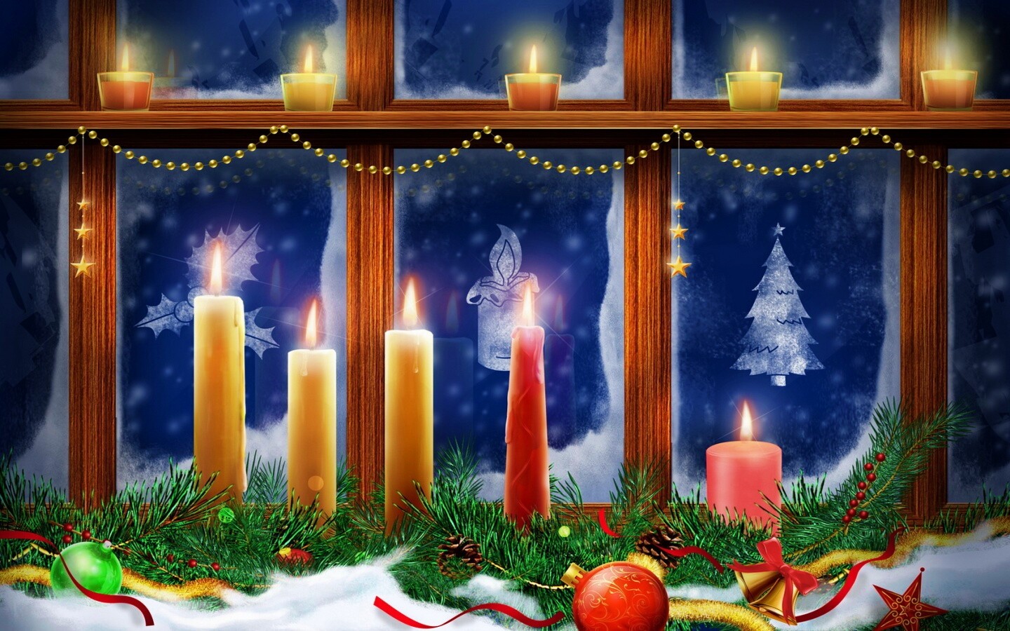 Новогоднее настроение обои