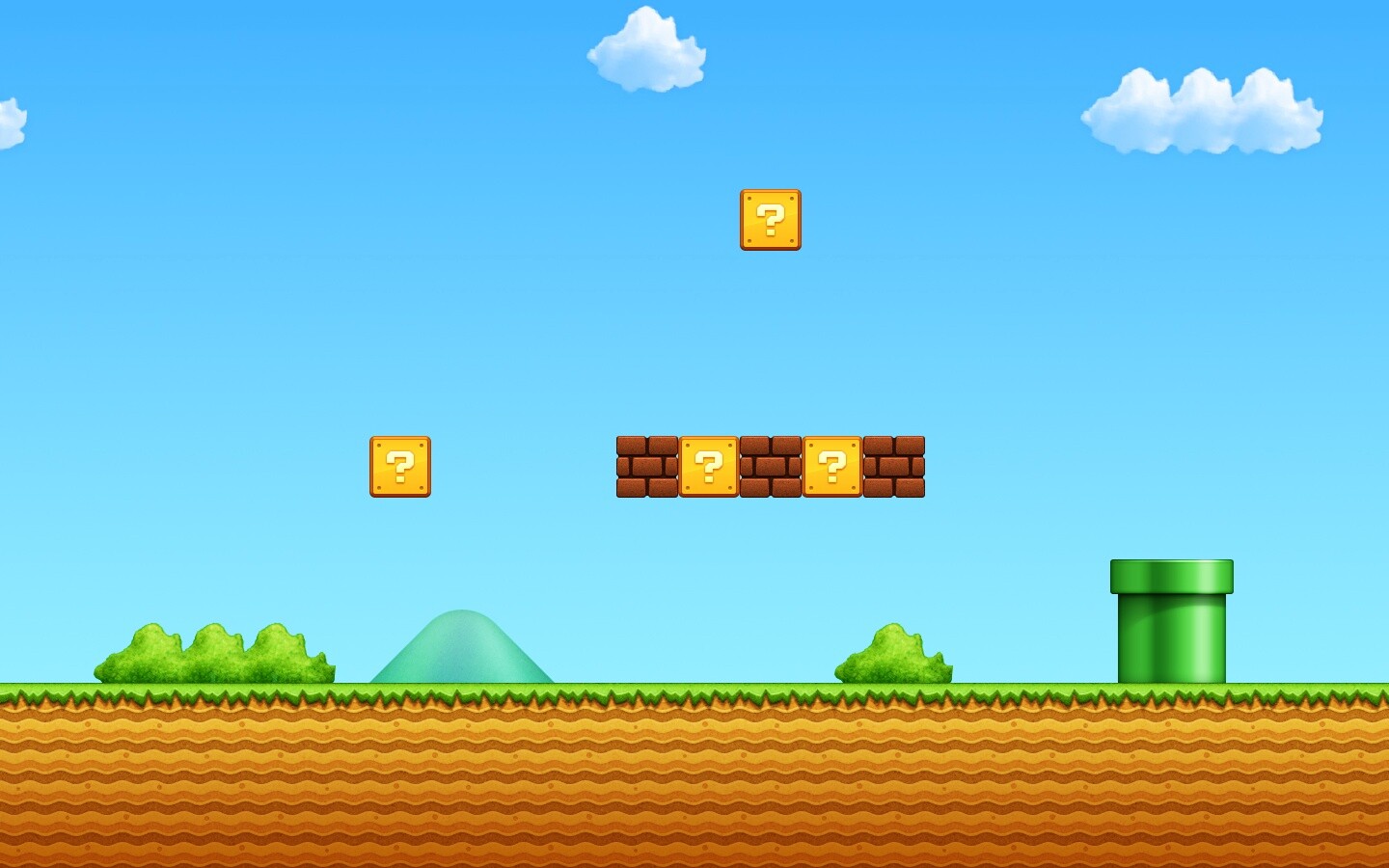 Мир супермарио обои