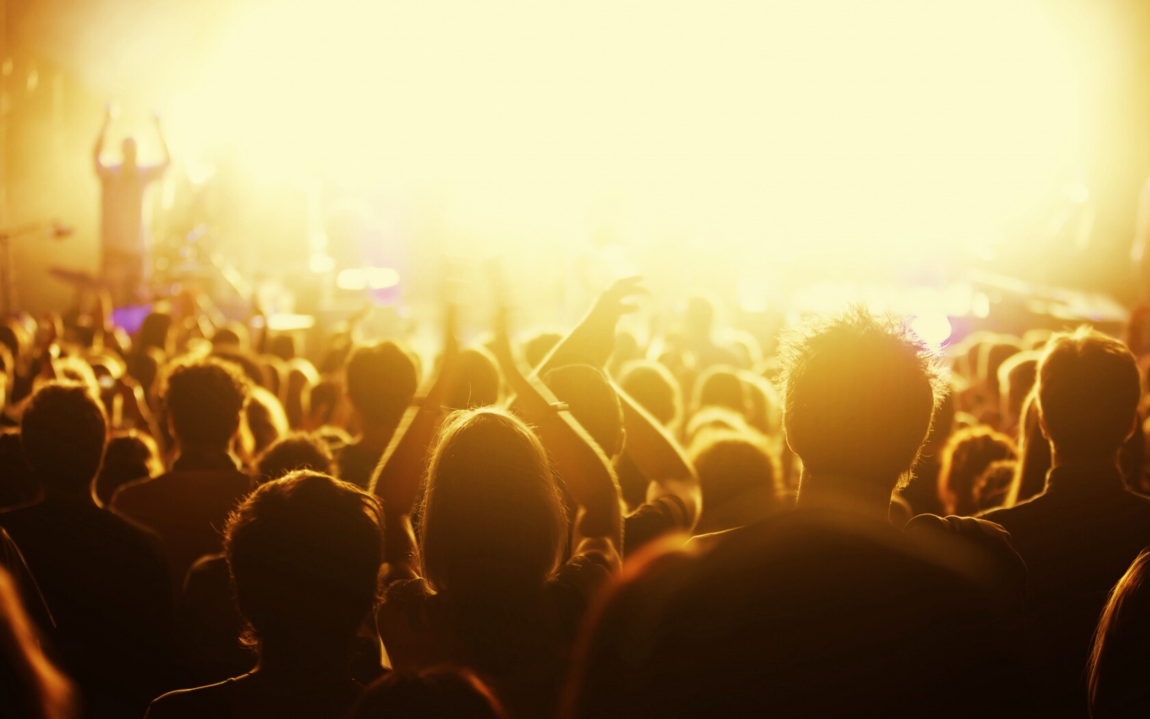Люди на концерте обои