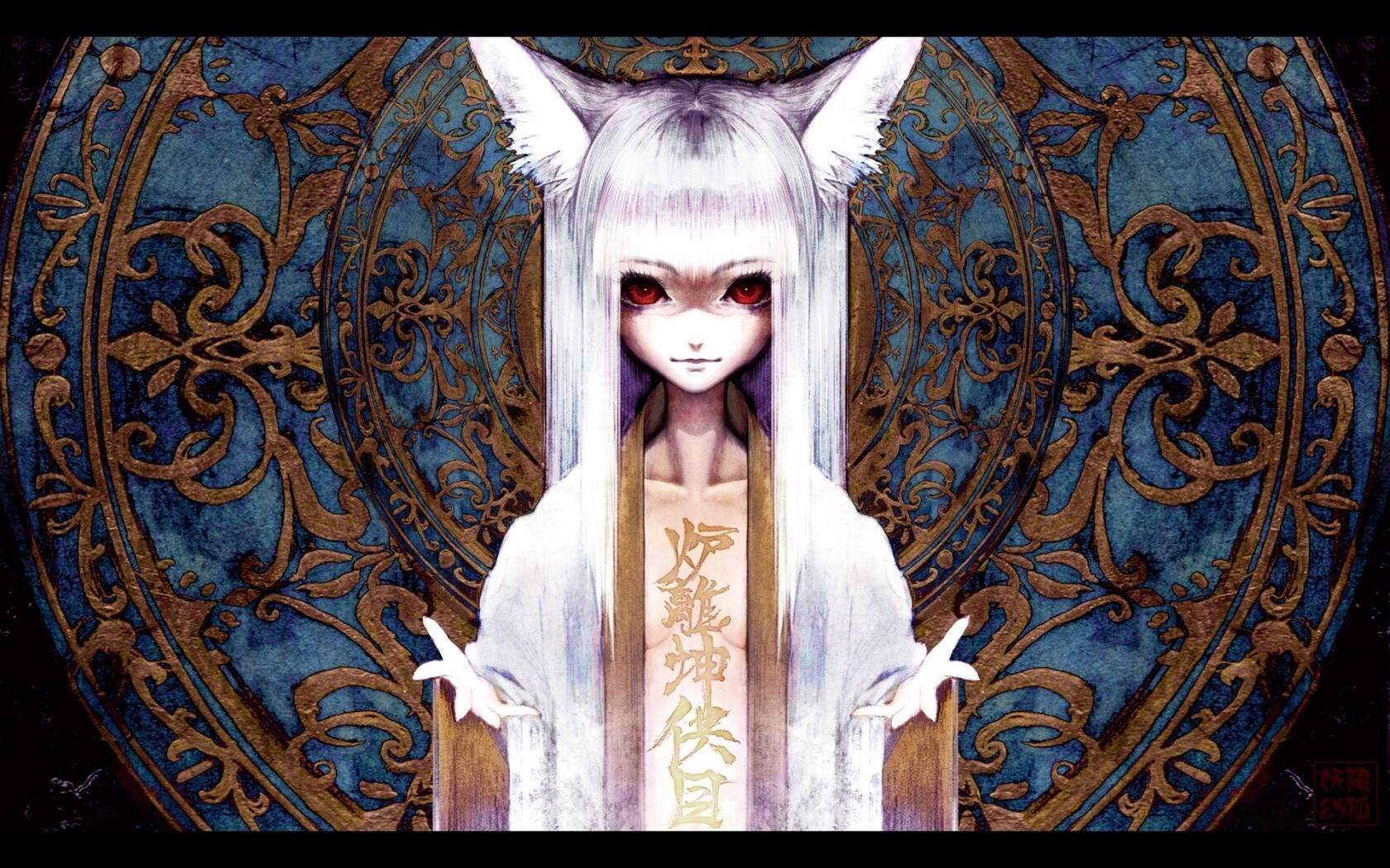 Злая девочка обои