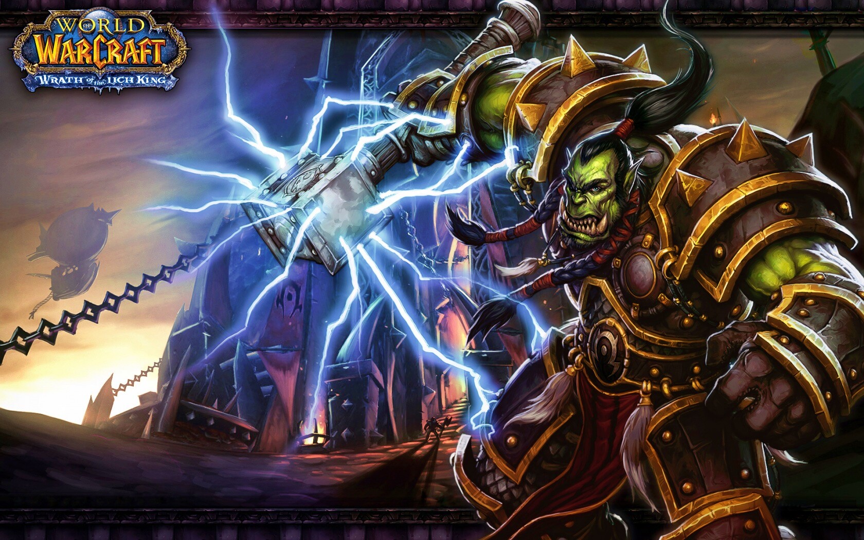 Орк из WOW обои