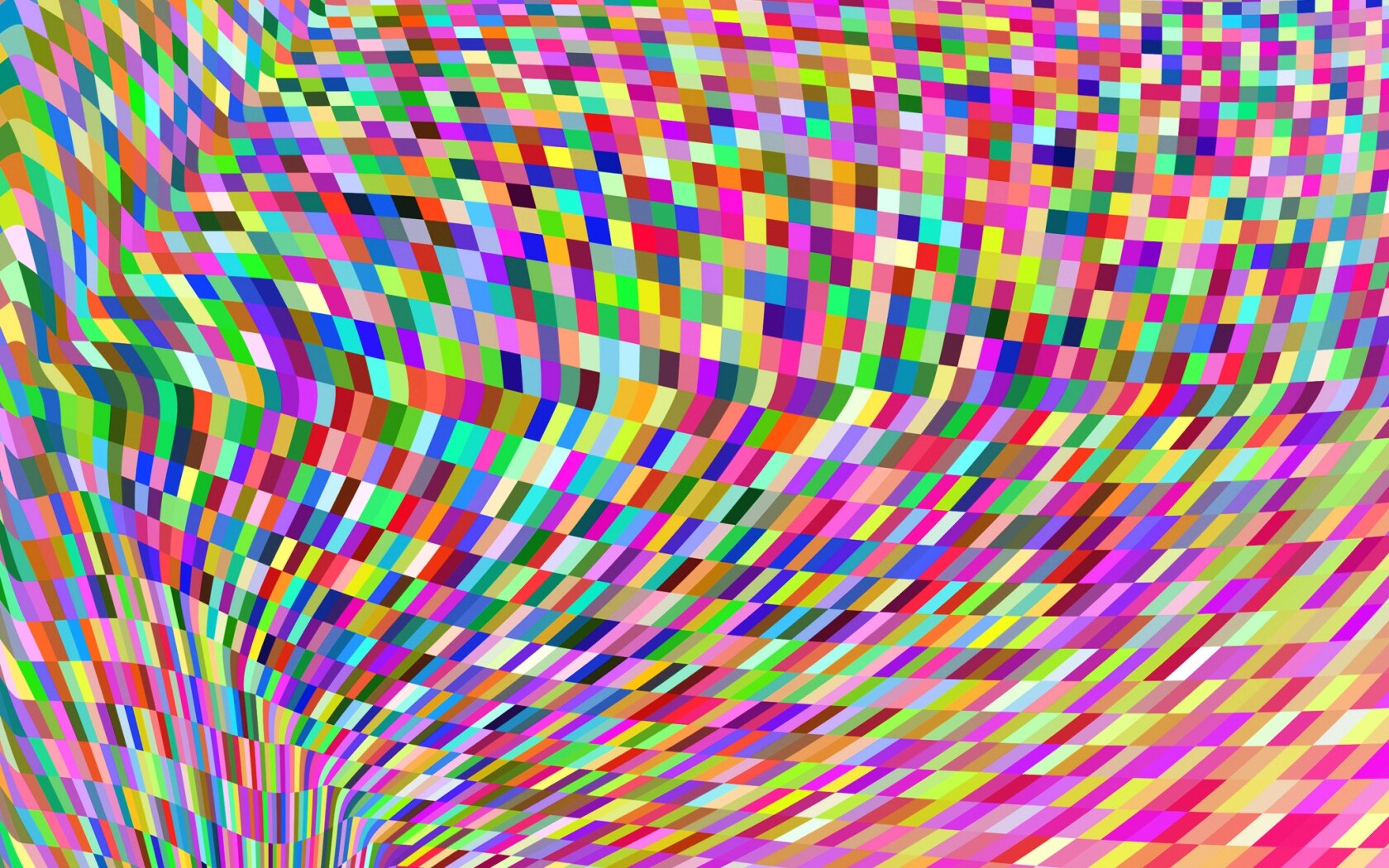 Пиксельная воронка обои