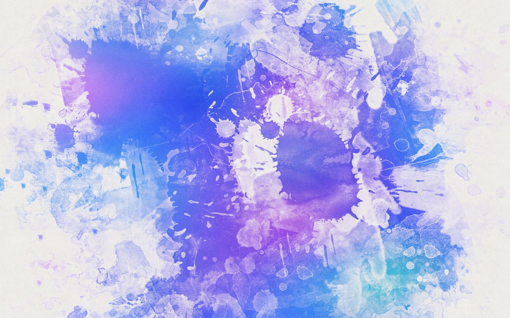 Синие и фиолетовые кляксы обои