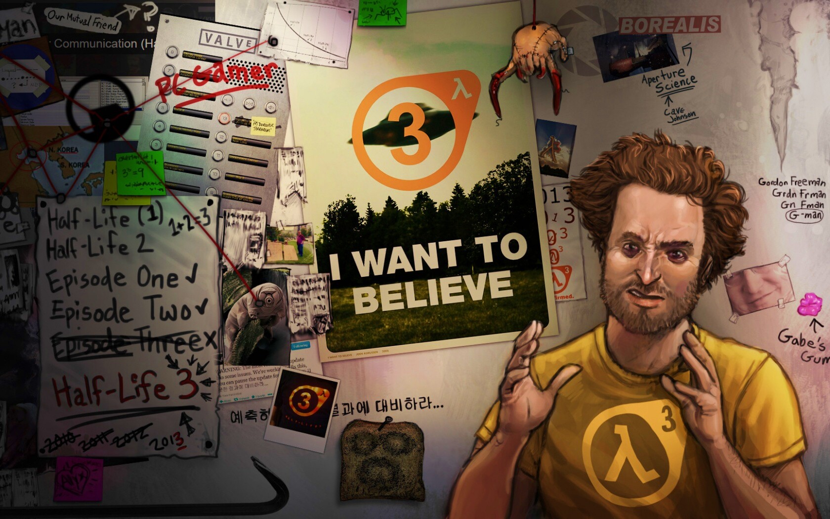 Half Life 3 - I want to believe обои