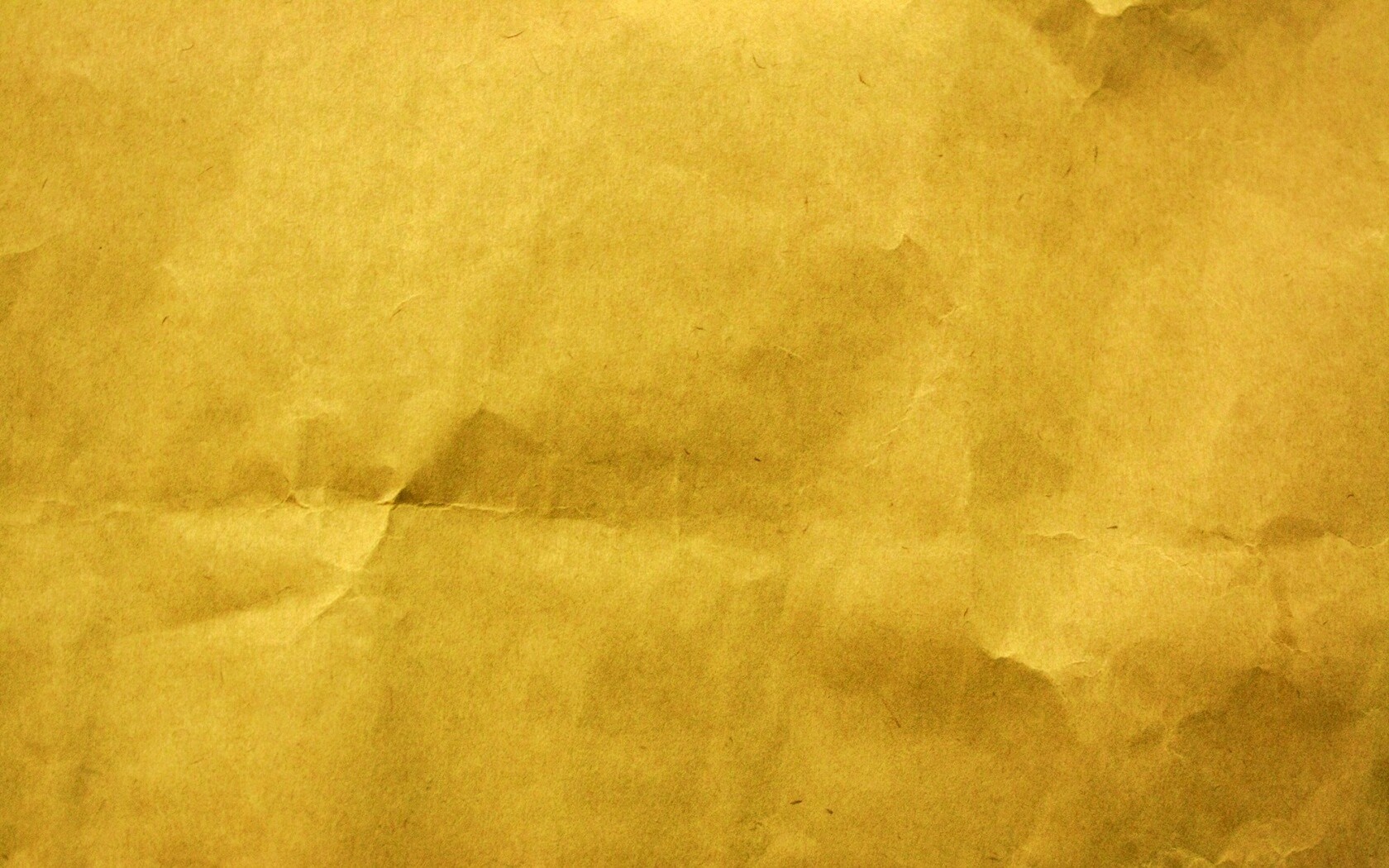 Текстура мятой желтой бумаги обои