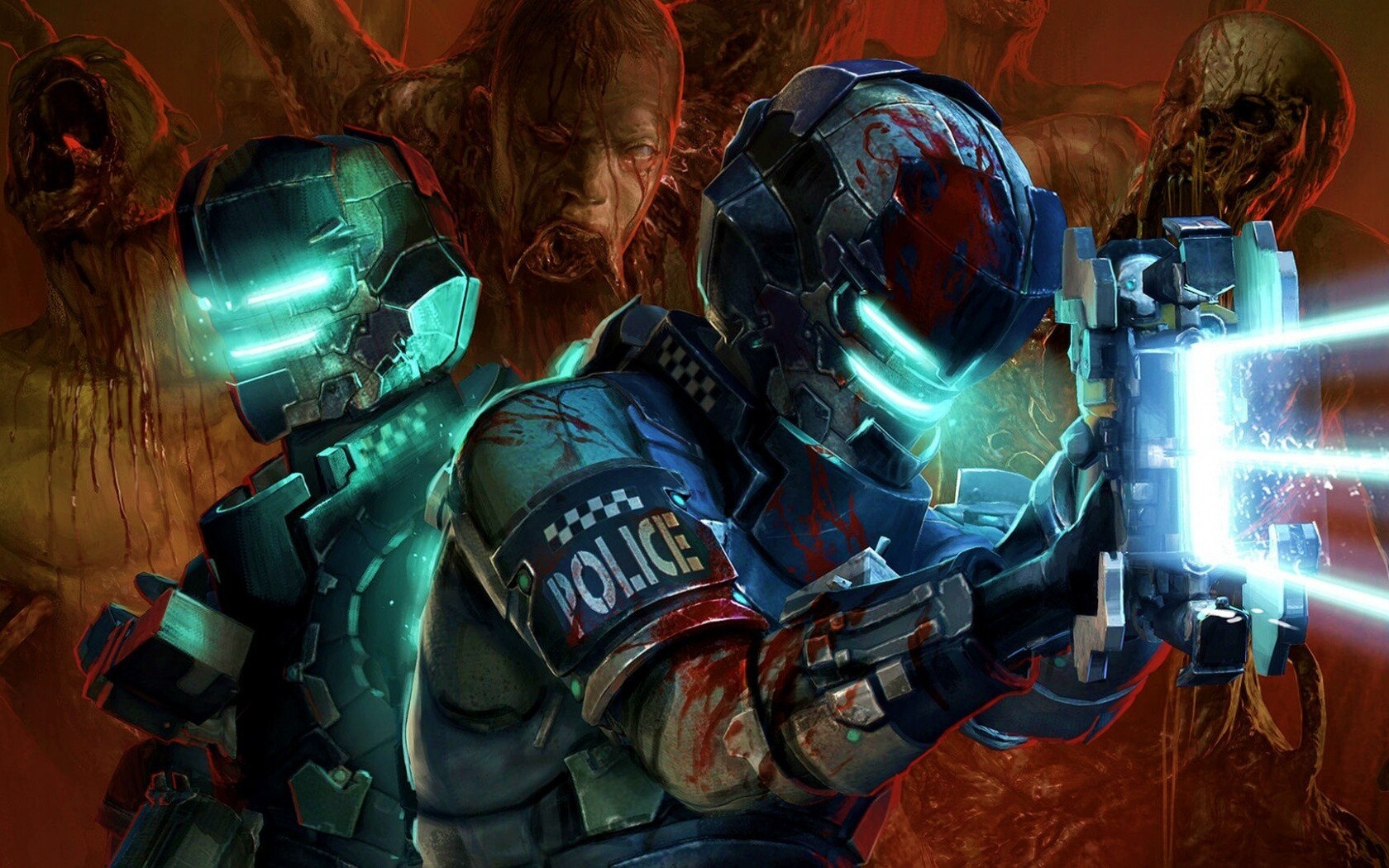 Dead Space полиция обои