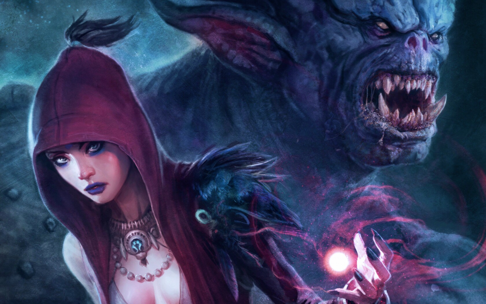 Морриган и порождение тьмы обои