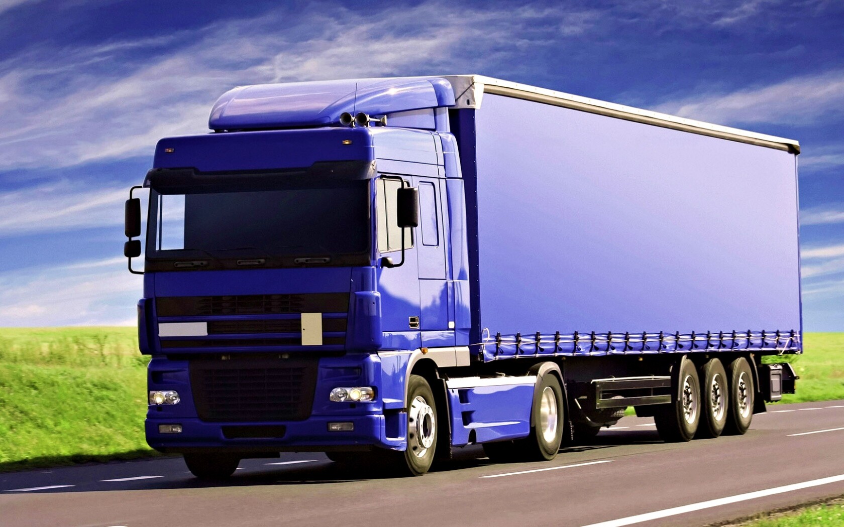 Синяя фура обои
