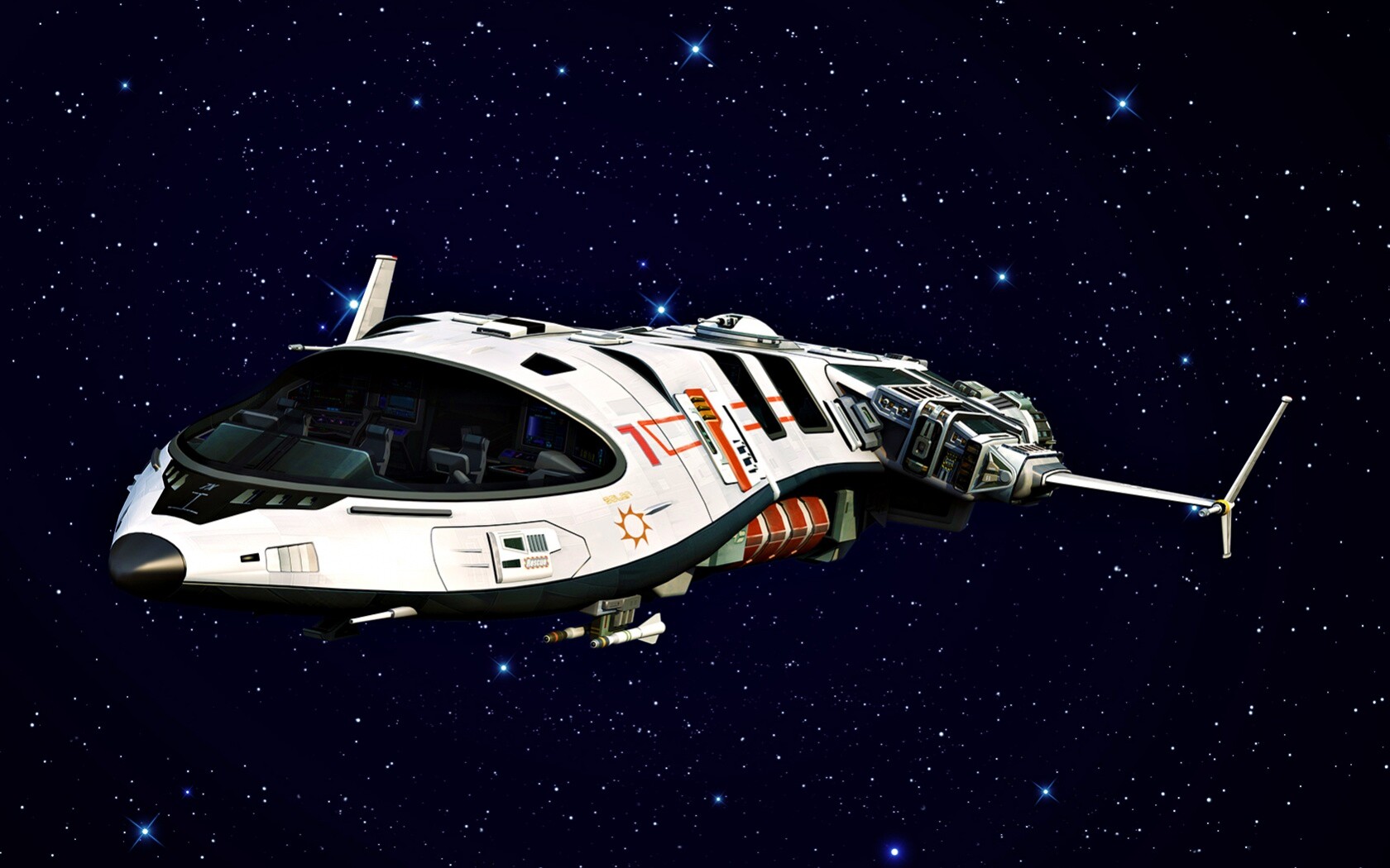 Космический корабль обои