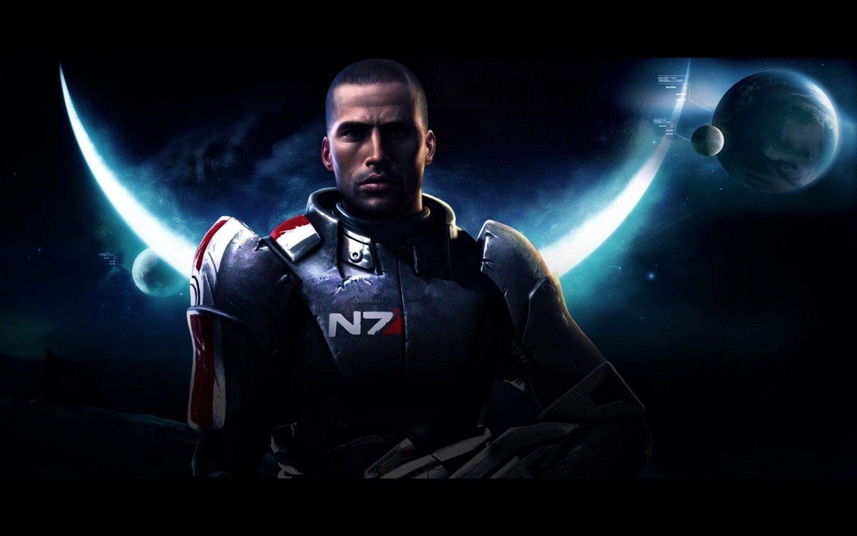 Шепард из Mass Effect обои
