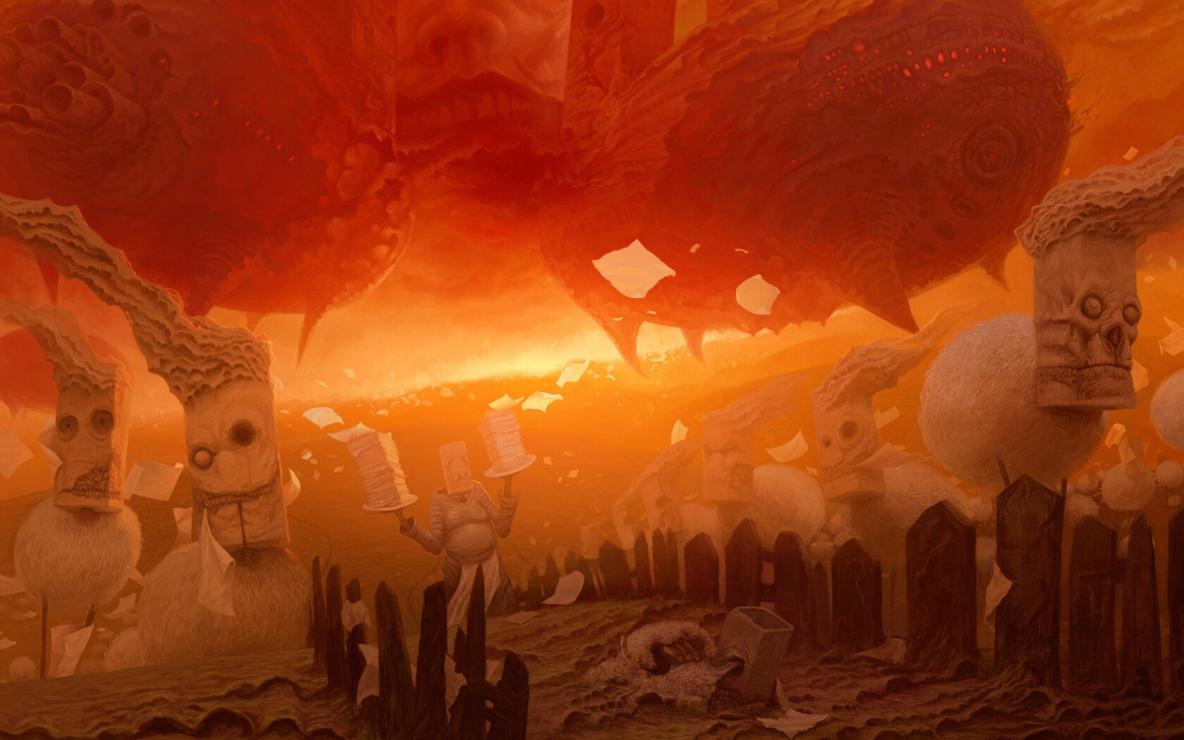 Ночной кошмар обои