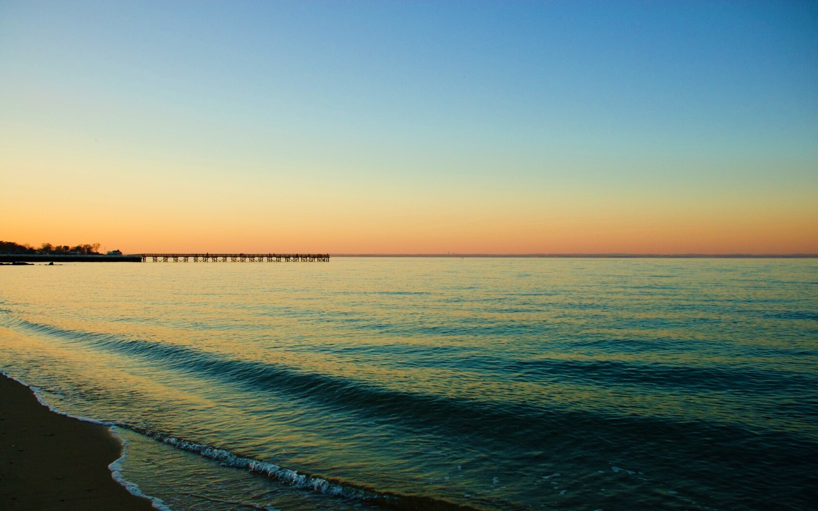 Причал обои