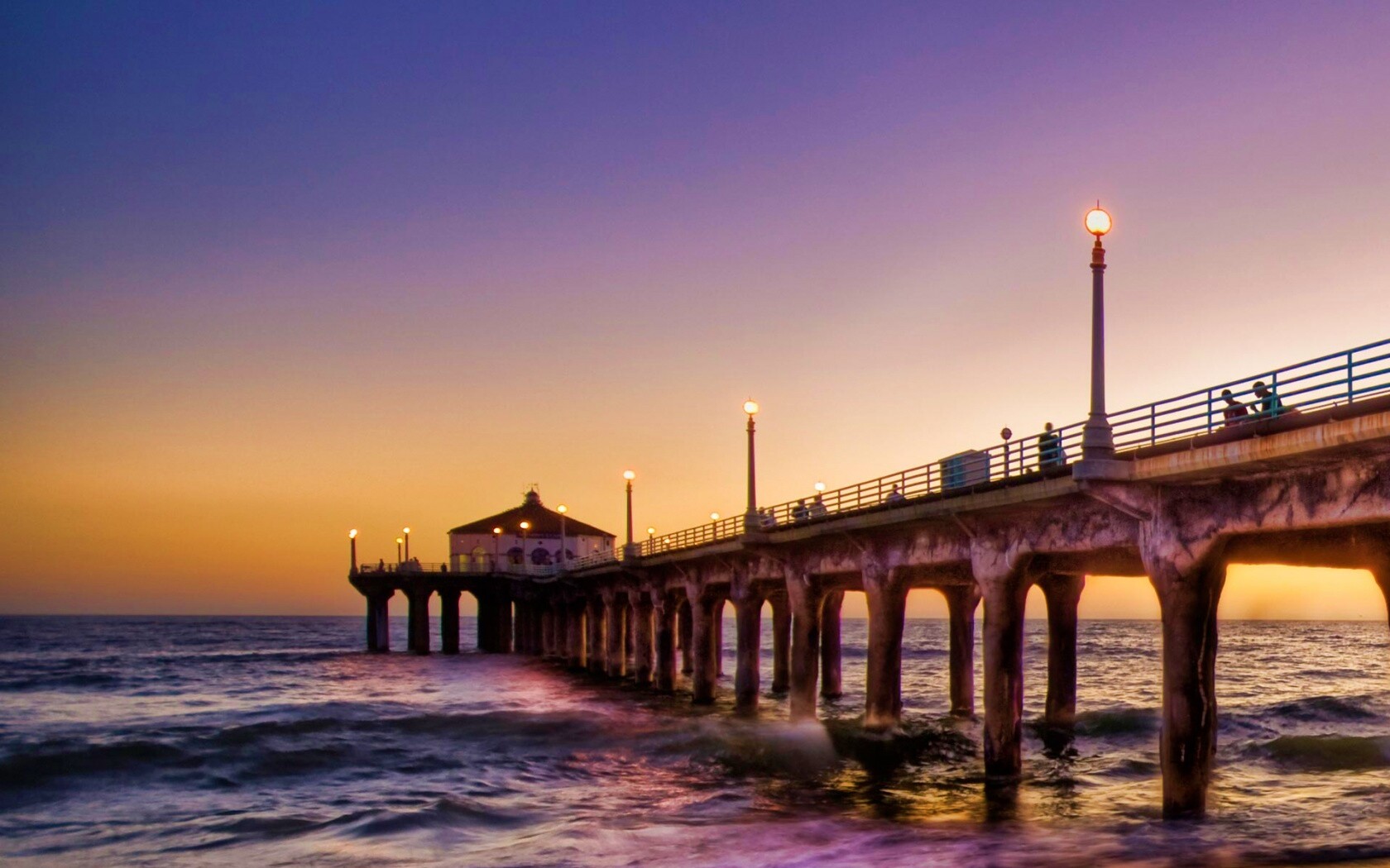 Пирс в Калифорнии обои