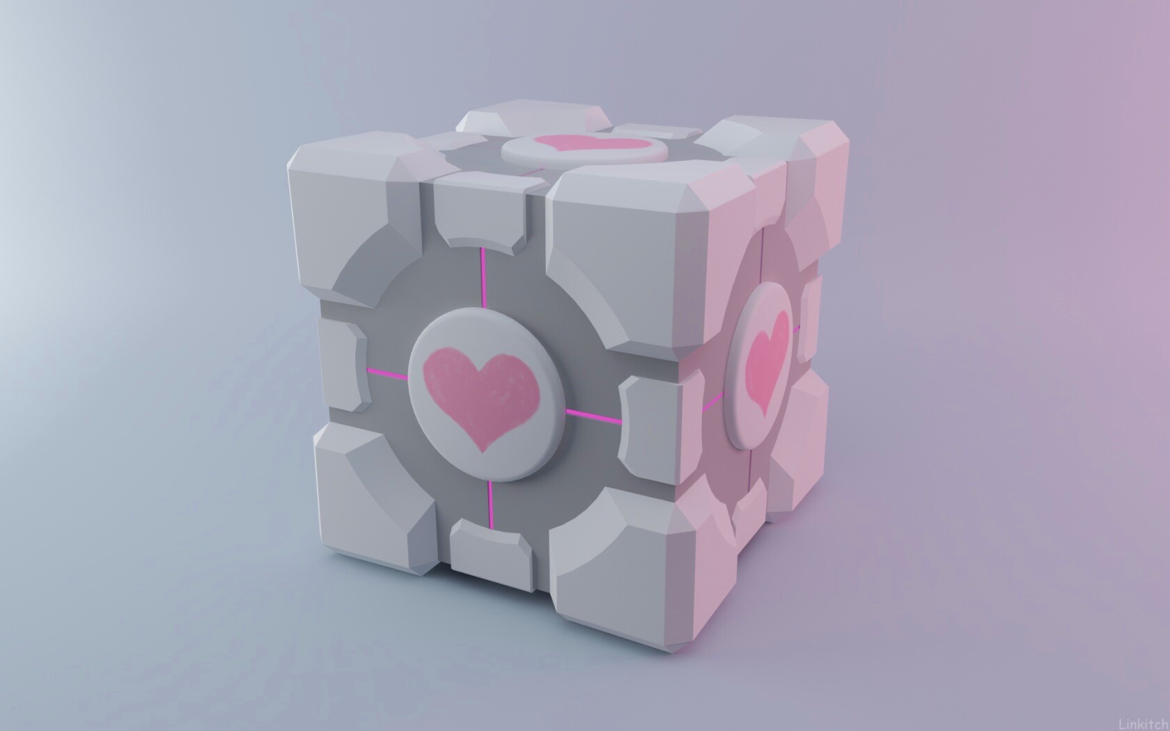 Взвешенный куб-компаньон обои