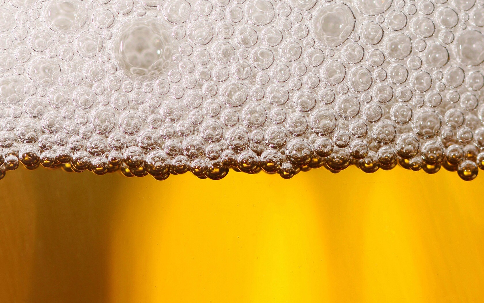 Пенное пиво в макро обои