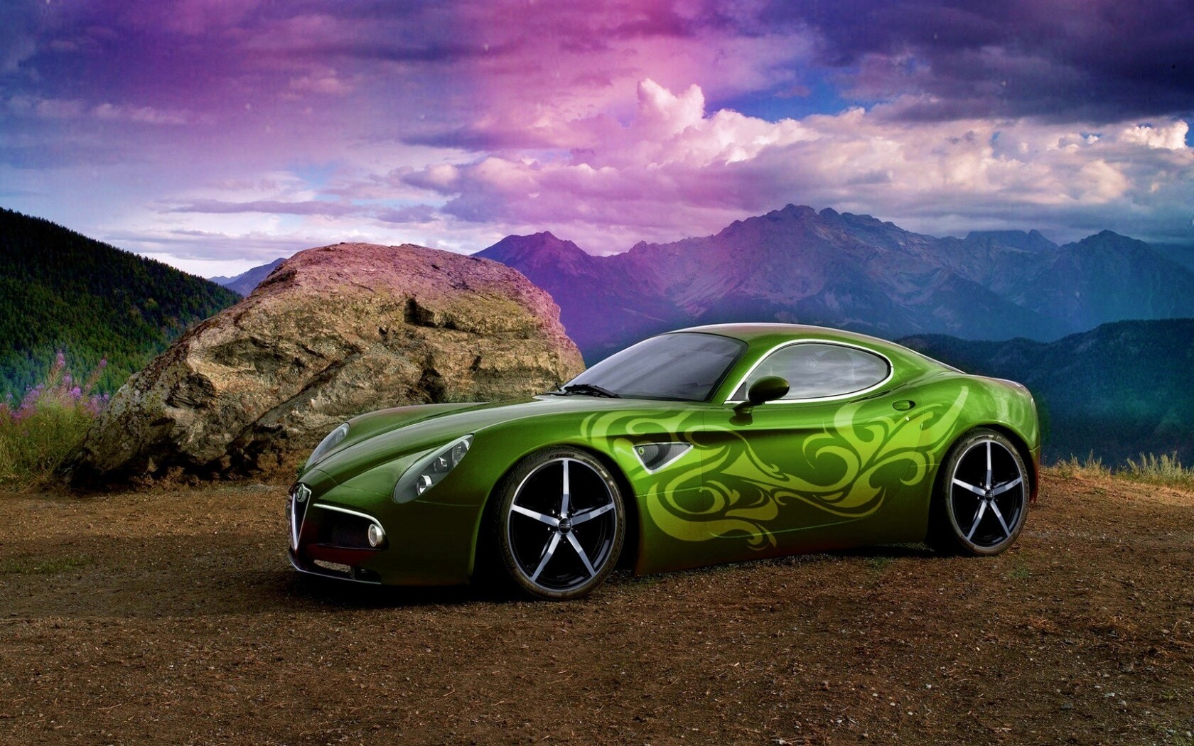 Альфа-ромео обои