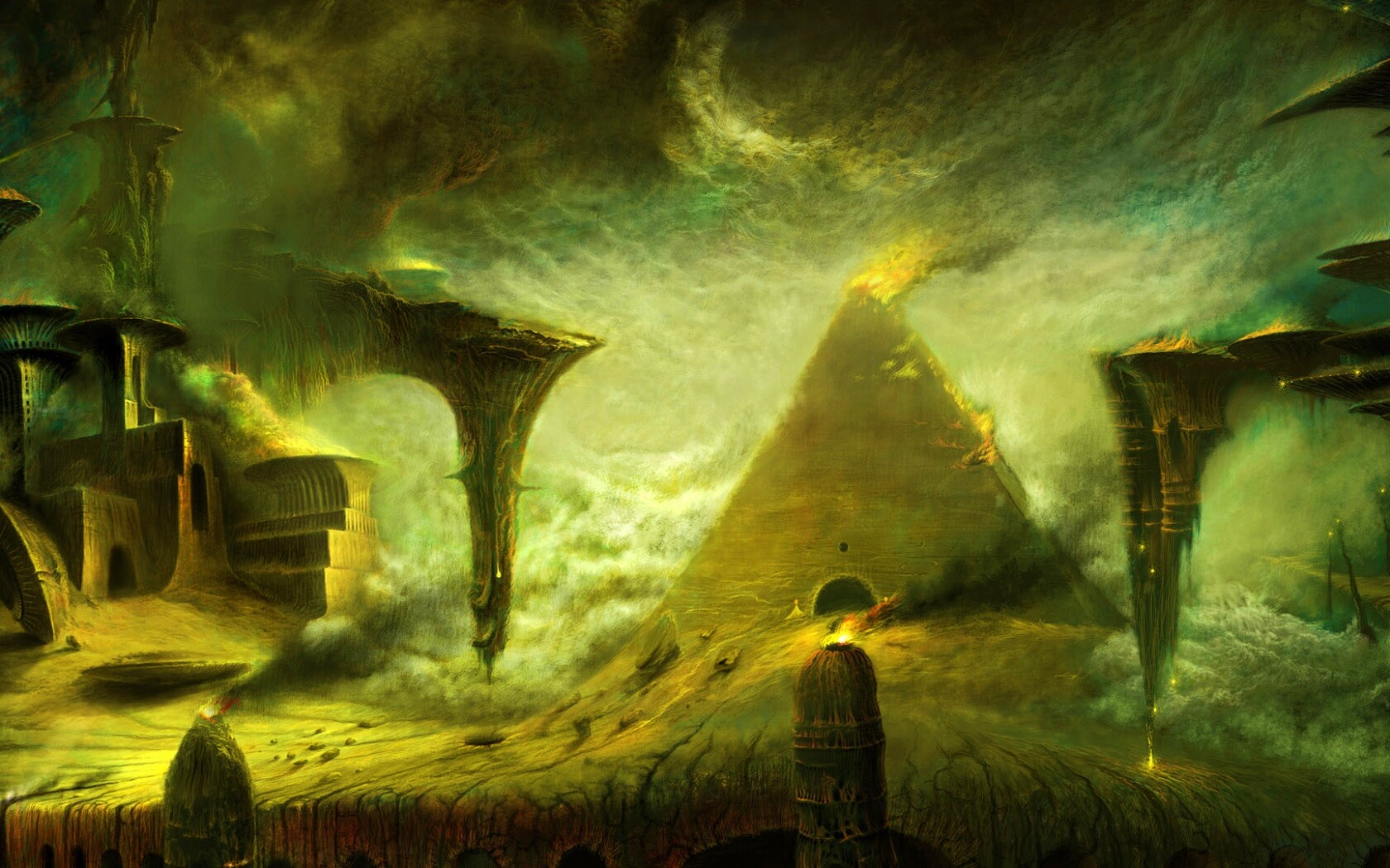 Мир древних обои