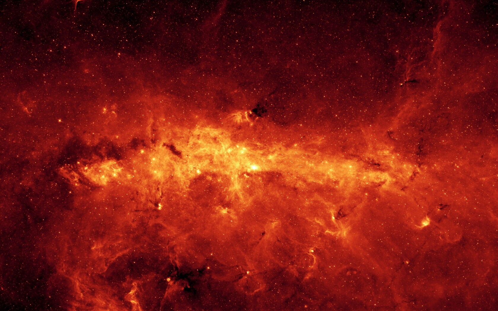 Кроваво-красная бездна обои