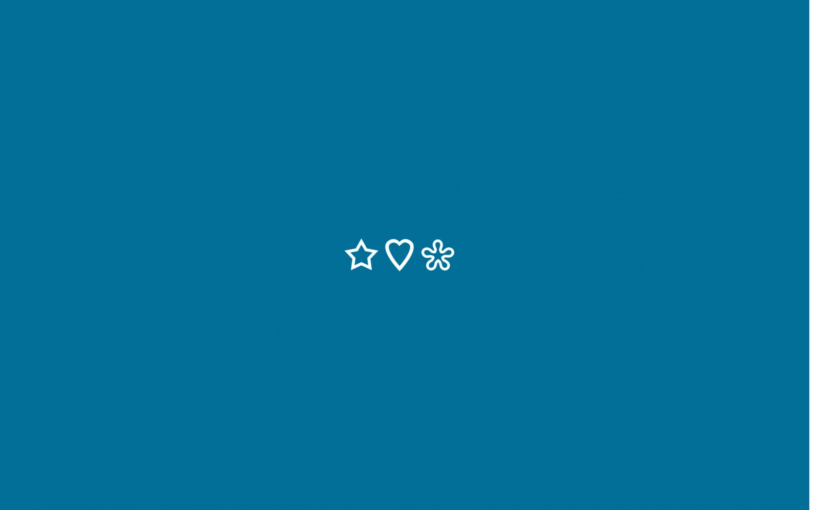 Фигуры на синем фоне обои