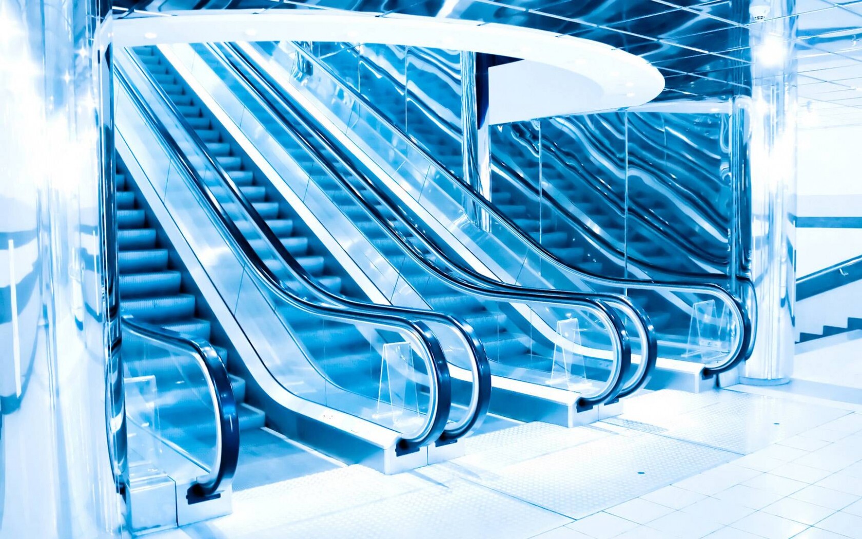 Современный эскалатор обои