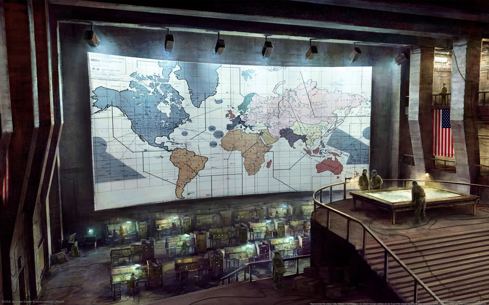 Секретный американский бункер обои