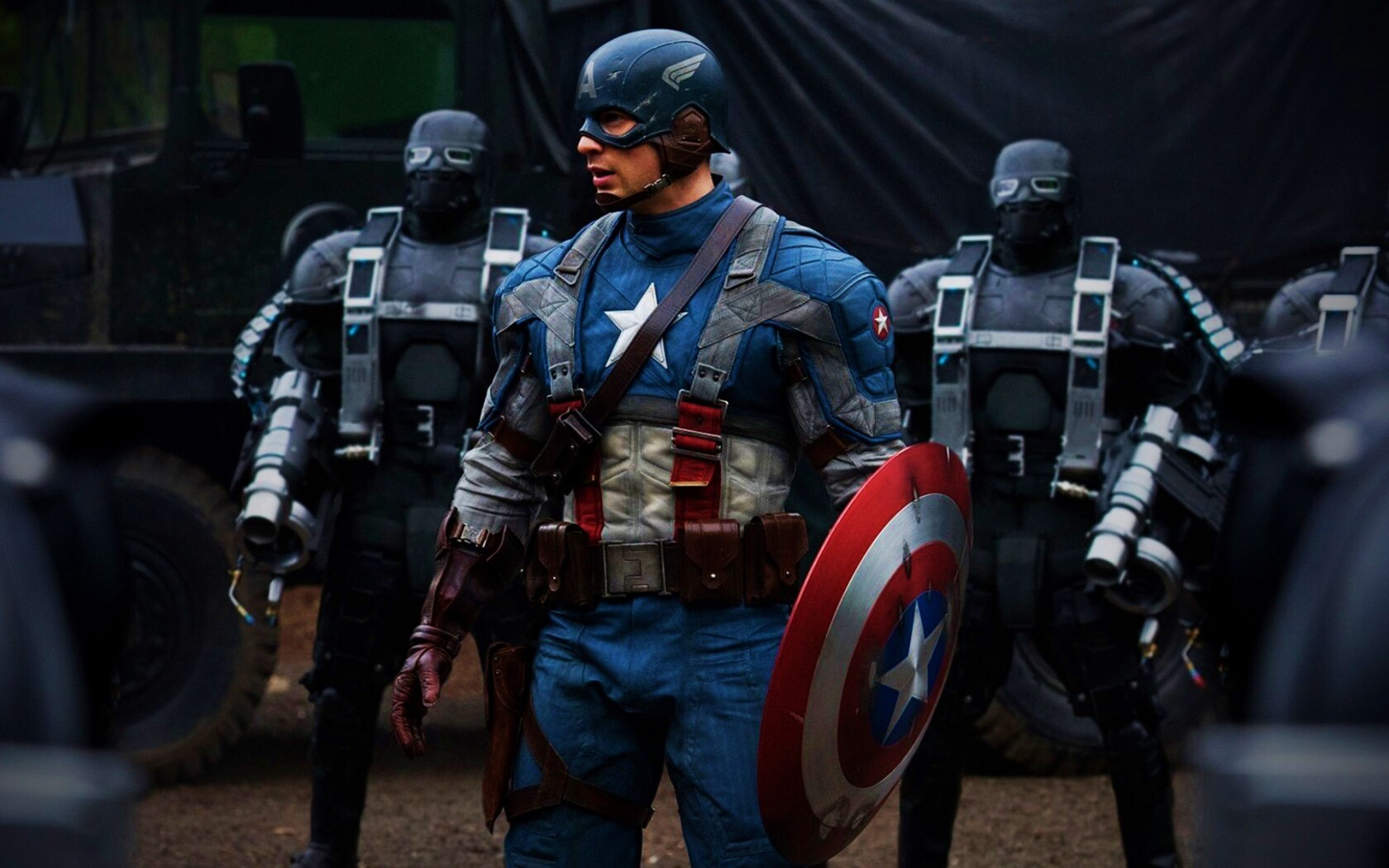 Капитан Америка обои