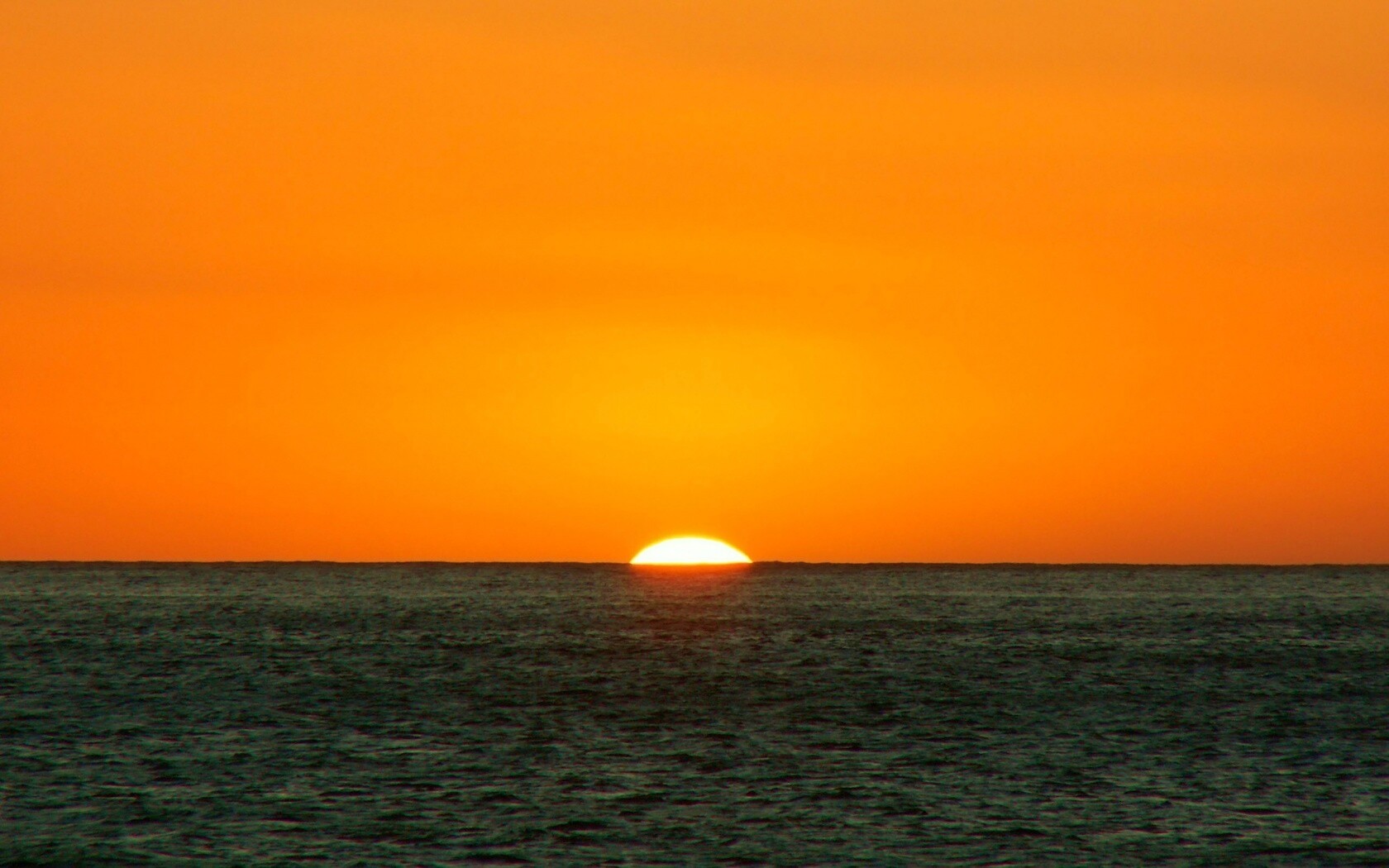 Идеальный закат обои