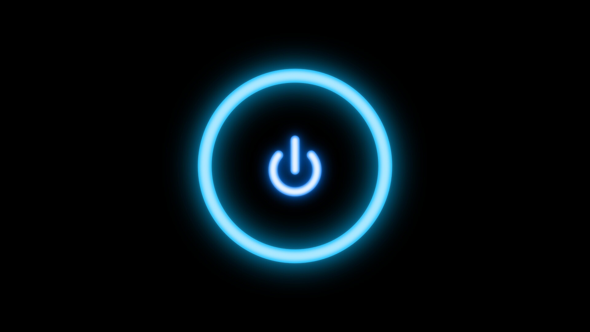 Горящая кнопка запуска обои