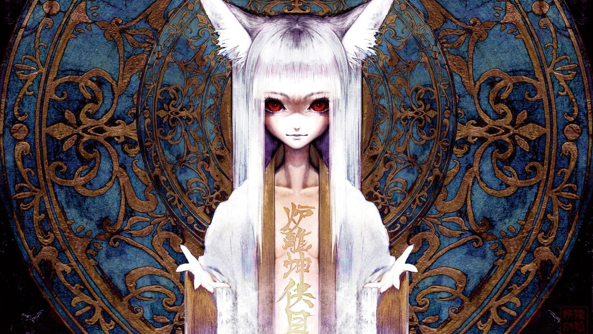 Злая девочка обои