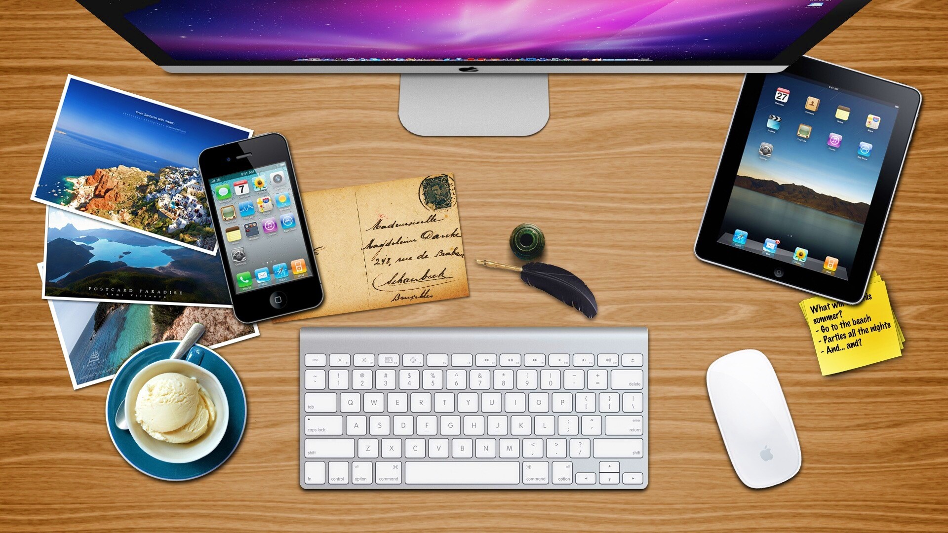 Мечта яблочника обои