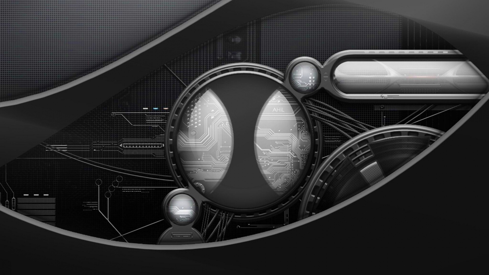 Электросхема обои