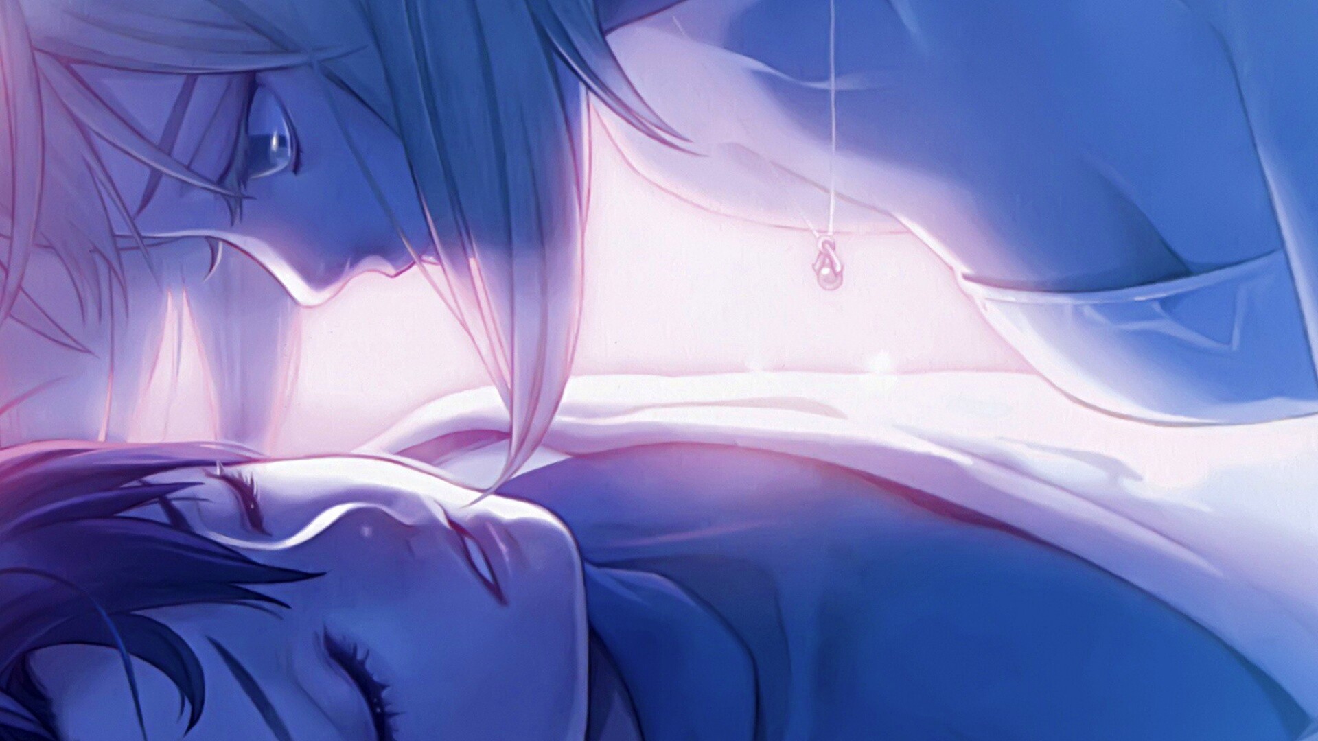 За секунду до поцелуя обои