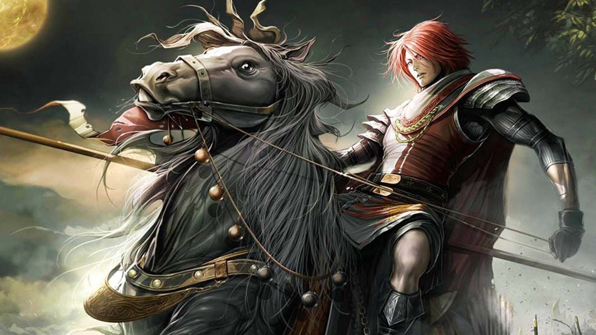 Рыцарь с копьем обои