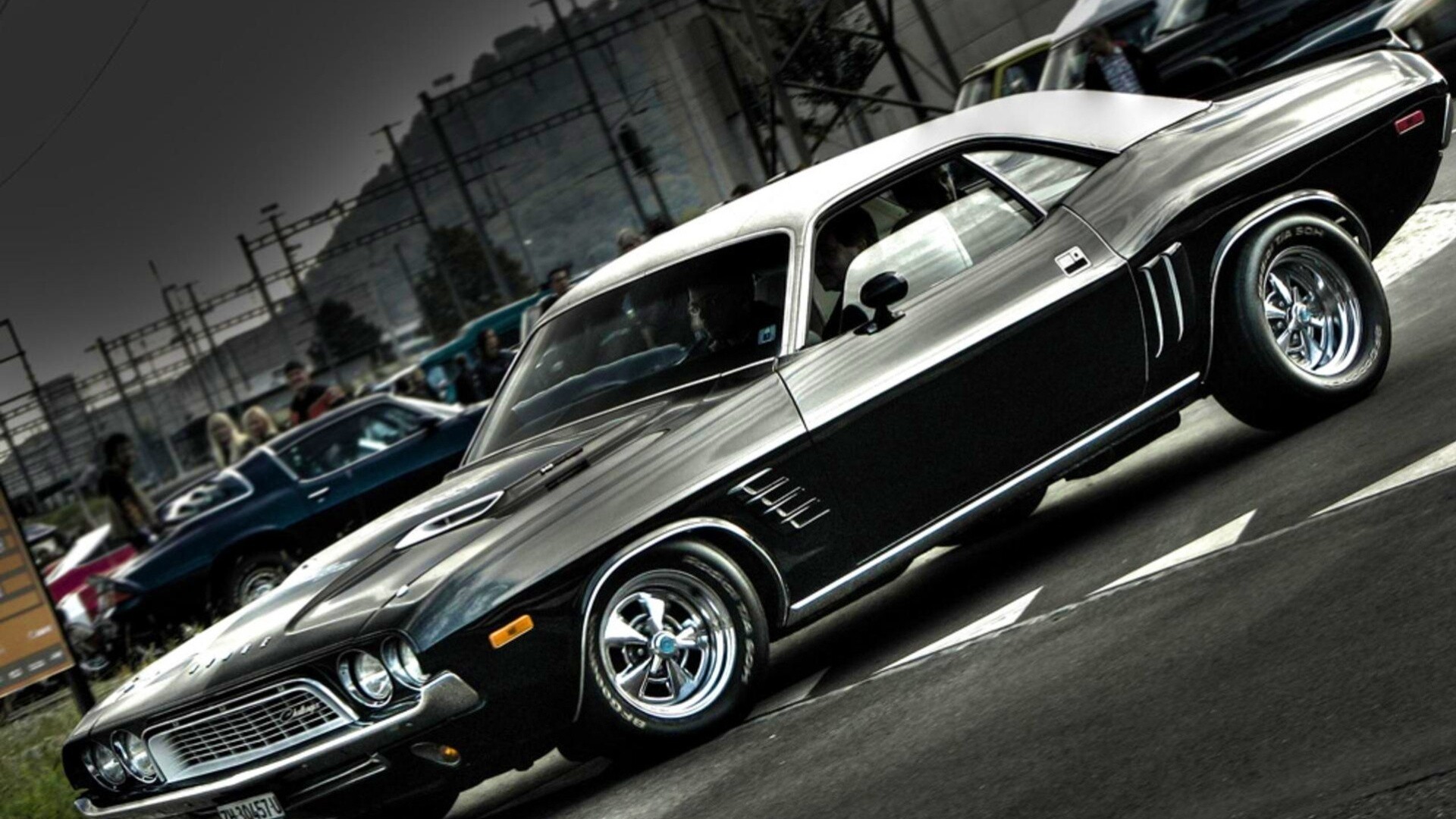 Мускулкар в стиле Mopar обои