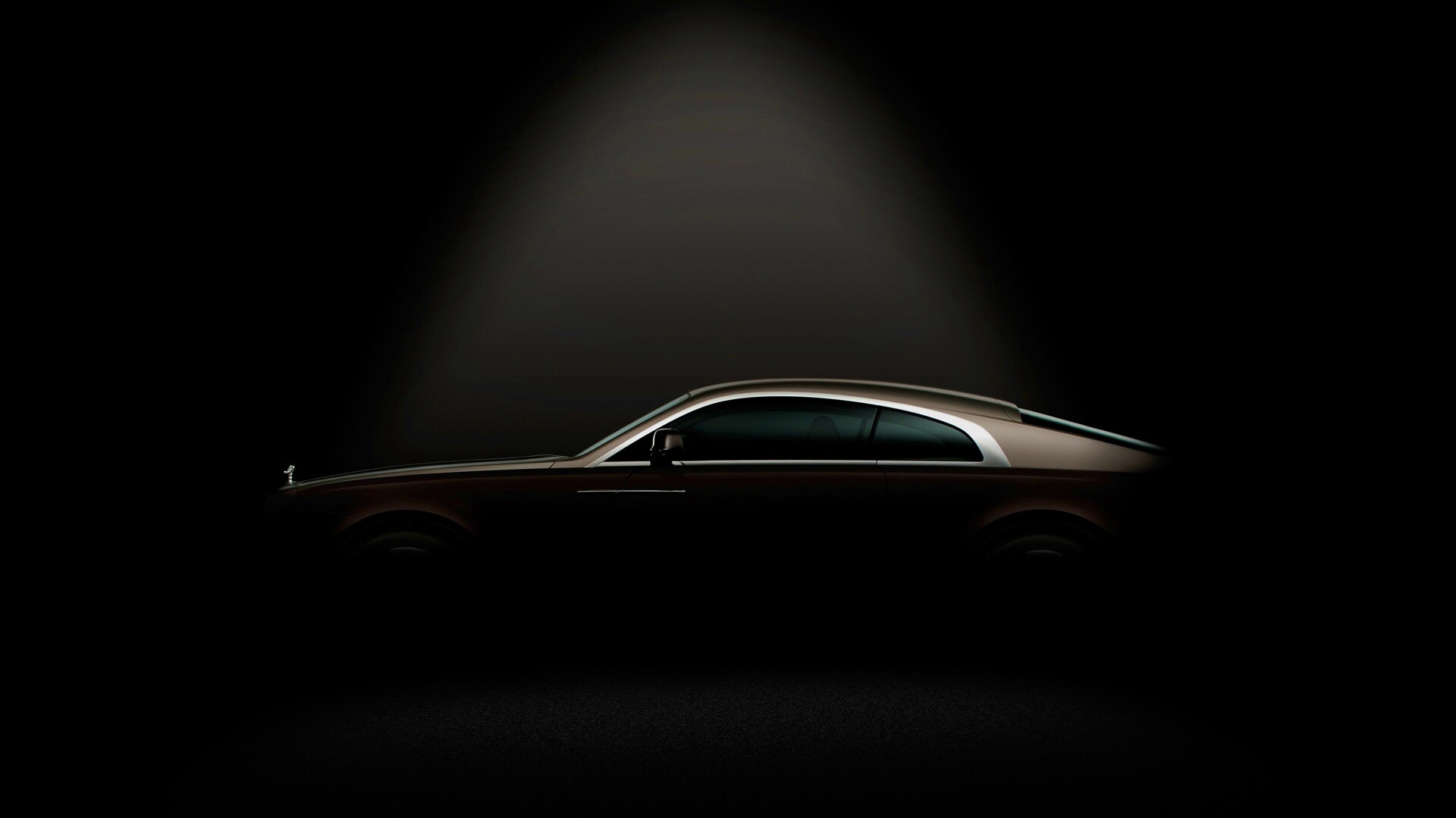 Силуэт Rolls Roys обои