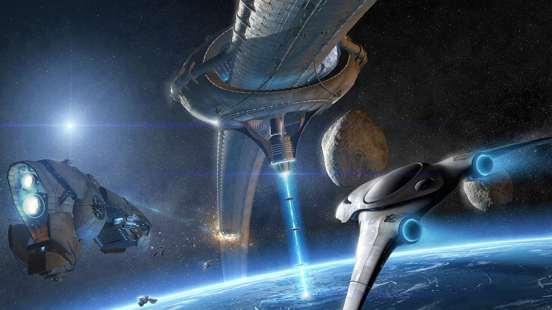 На орбите обои