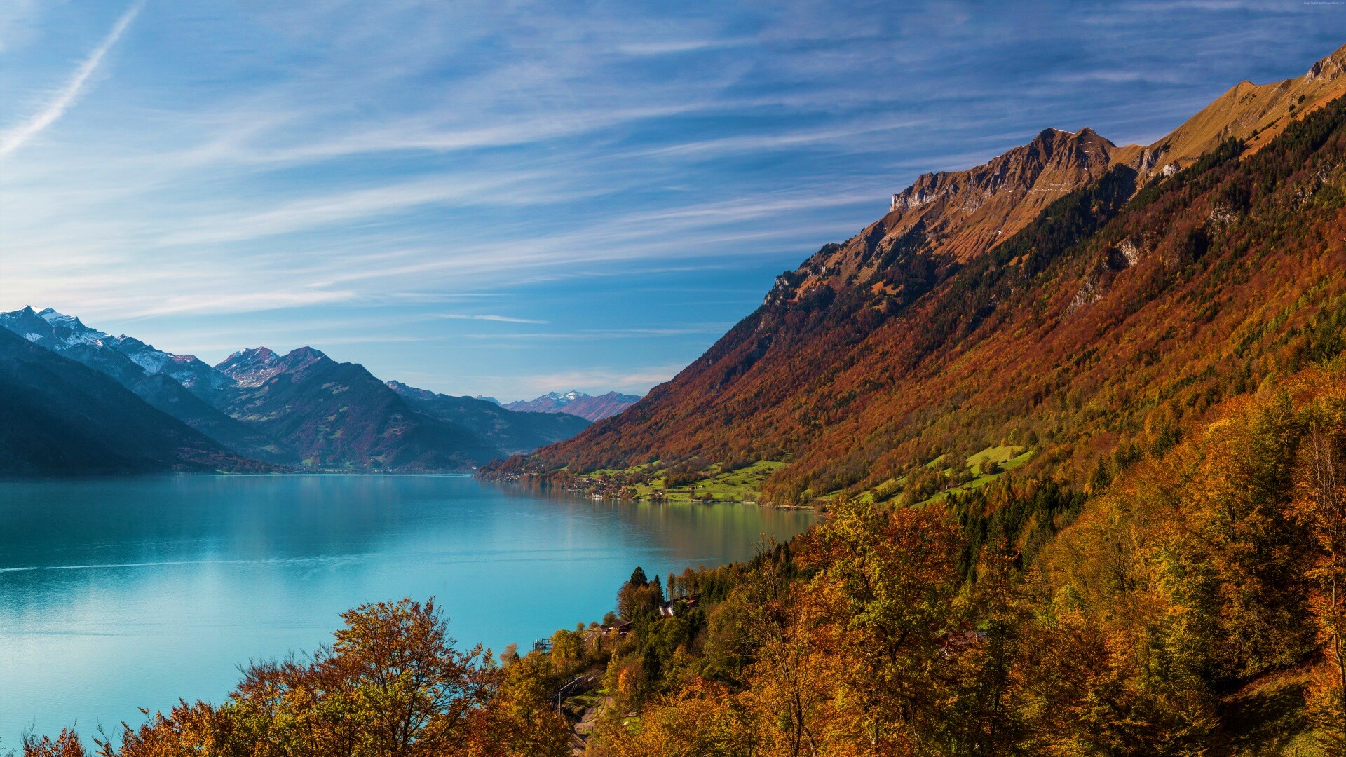 Горное озеро обои