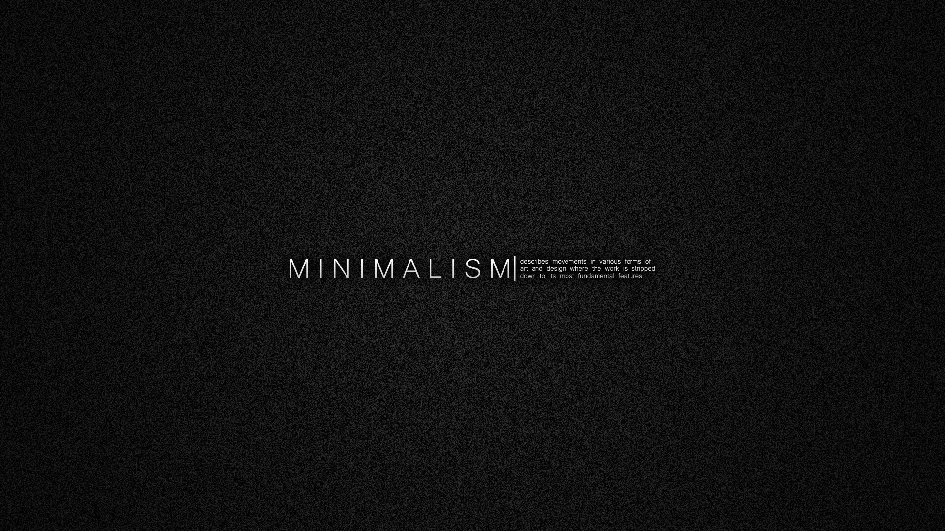 Минимализм обои