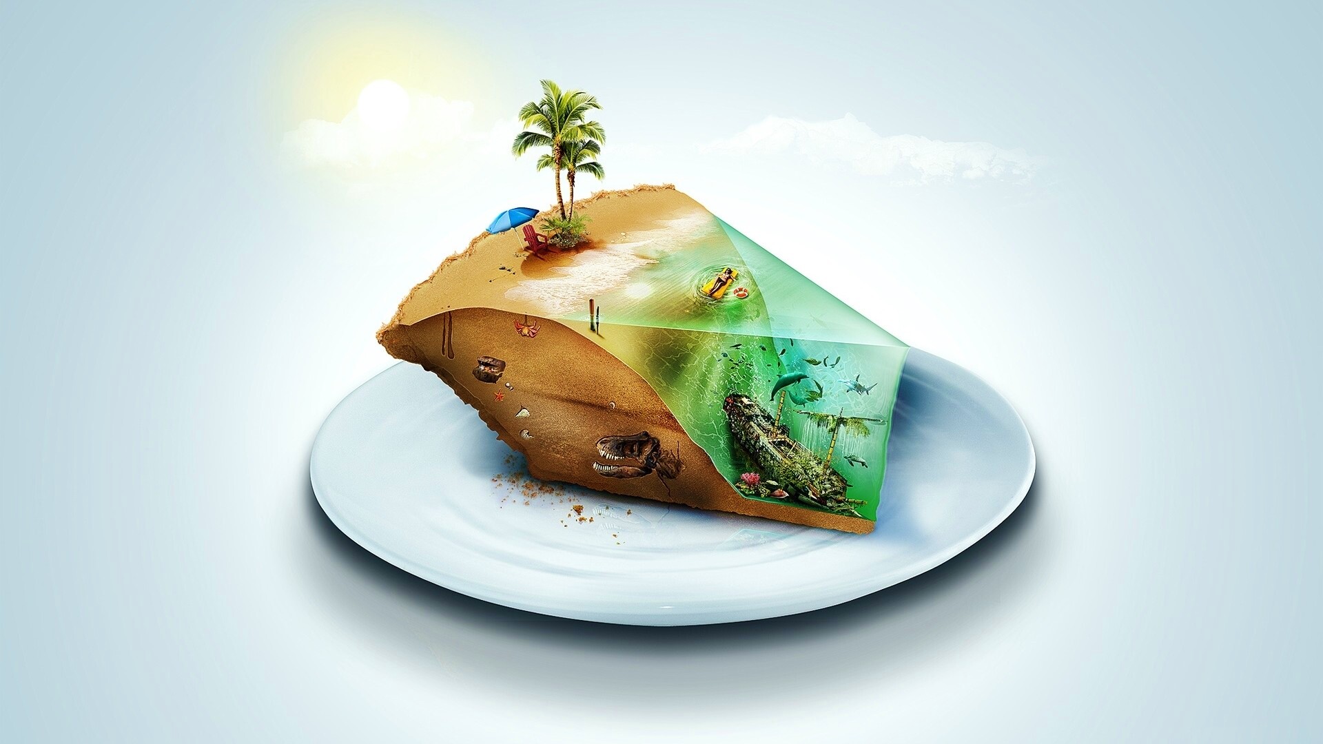 Кусочек суши обои