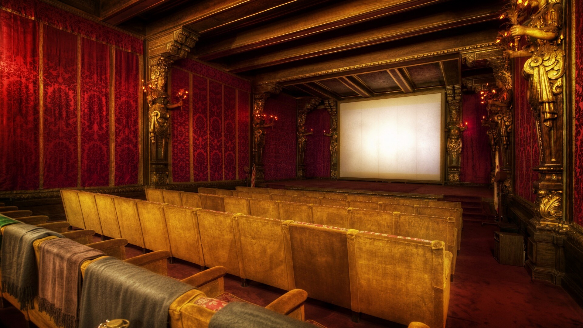 Концертный зал обои