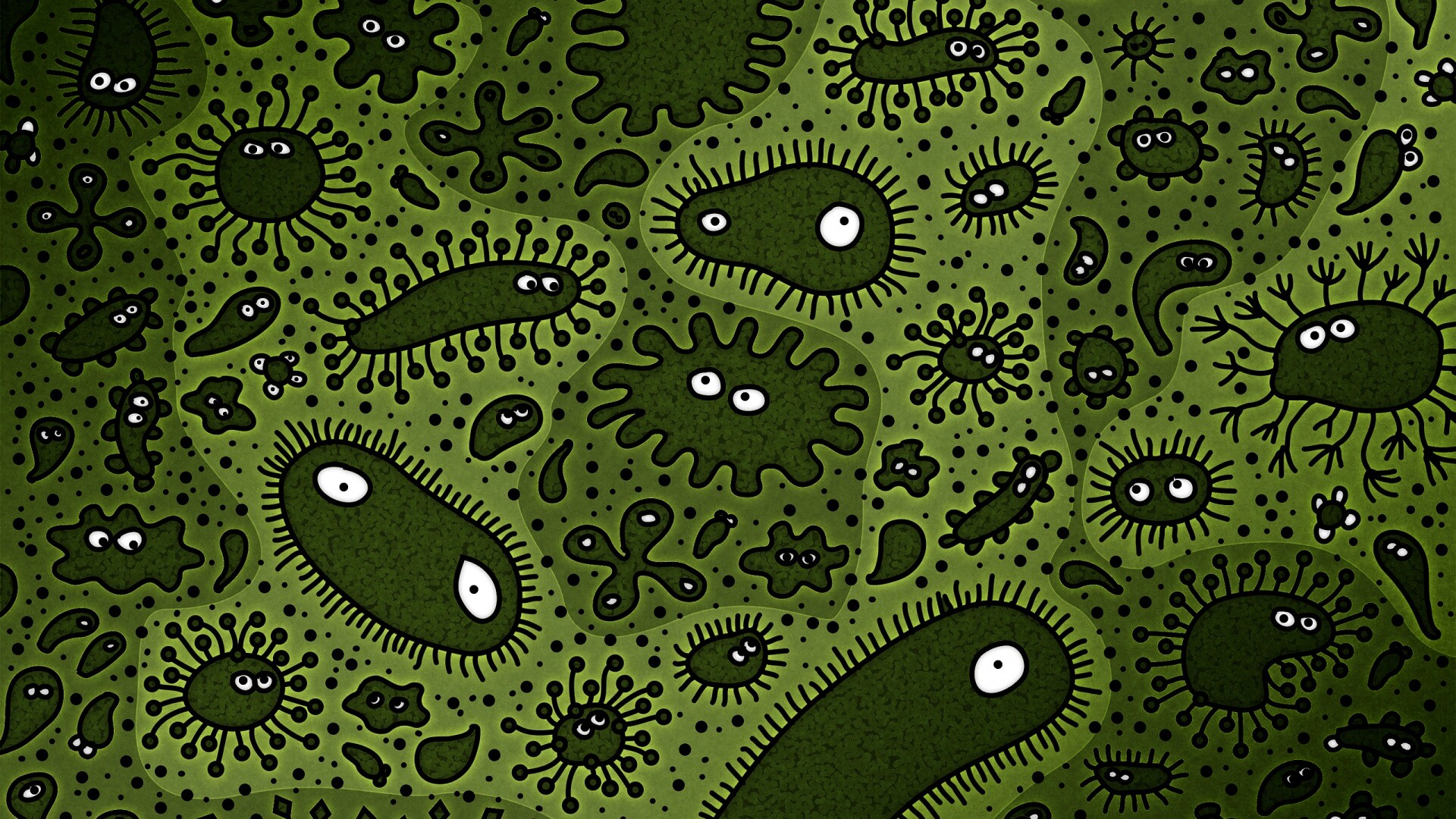 Микроорганизмы обои