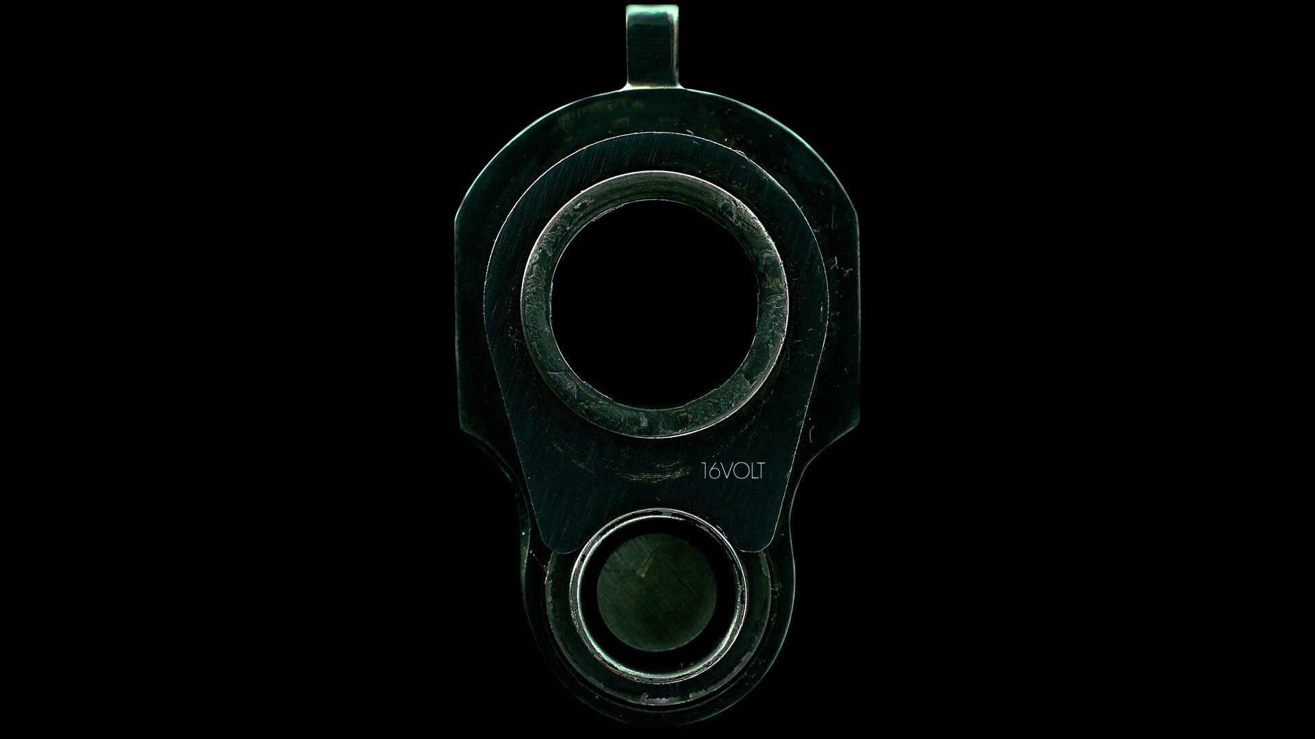 Дуло пистолета обои