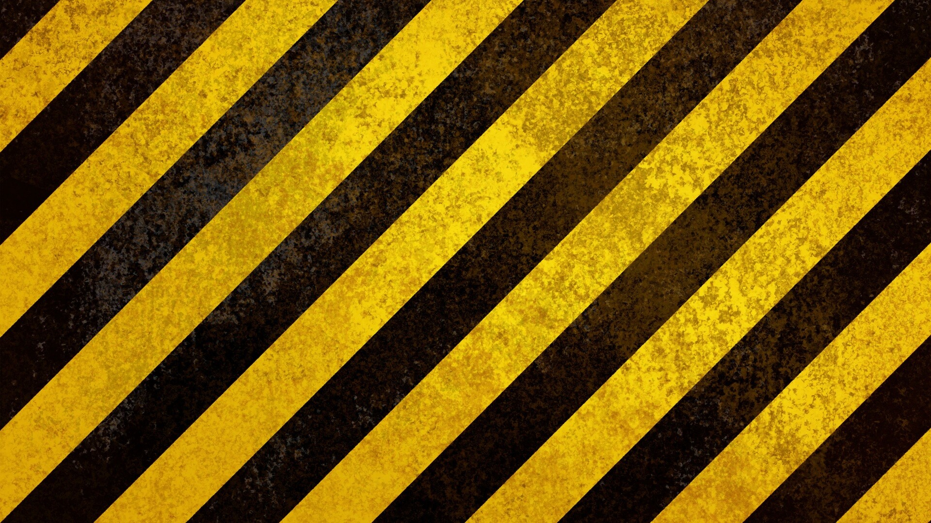 Предупреждающая черно-желтая штриховка обои