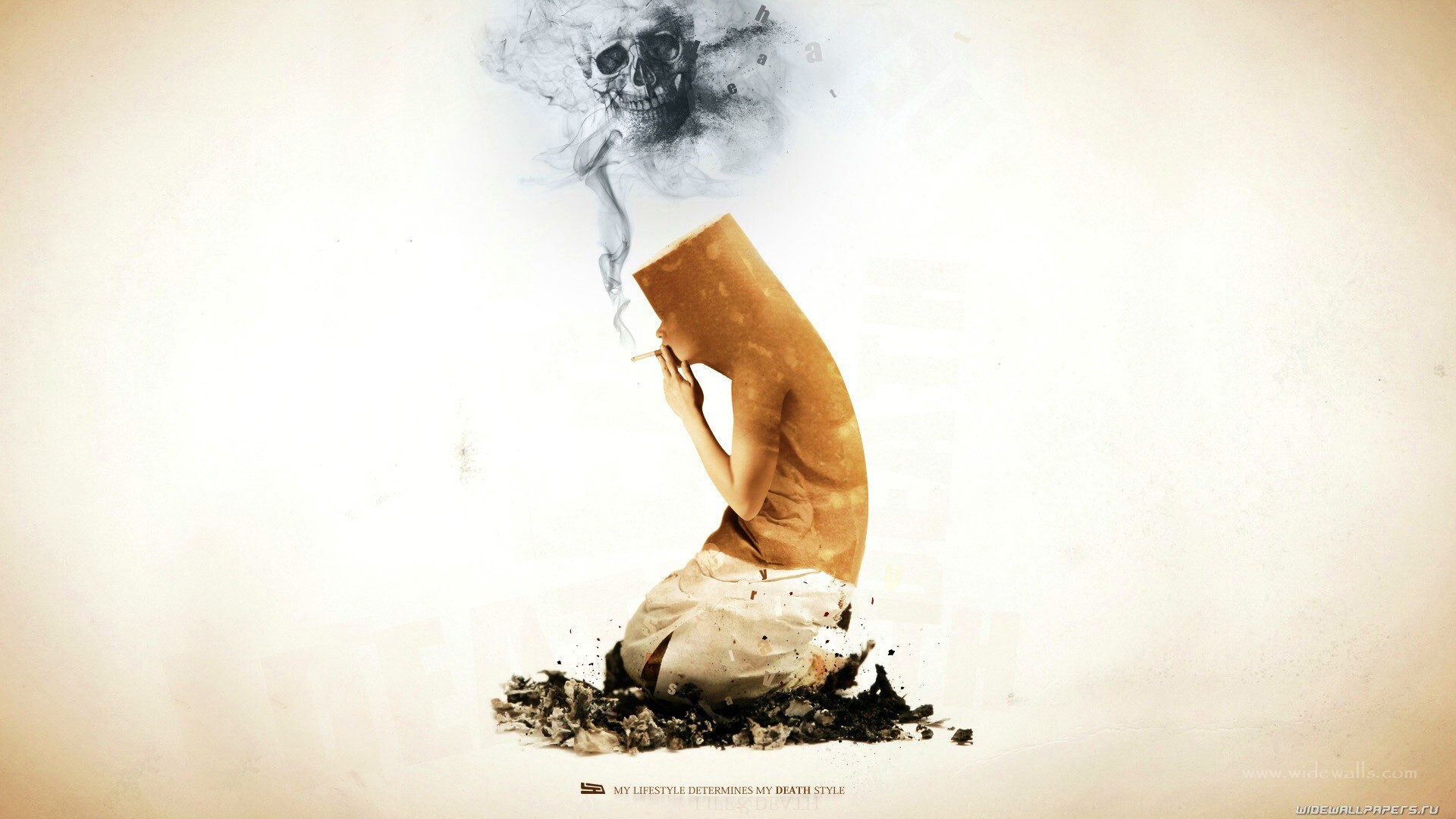 Твоя жизнь определяет твою смерть обои