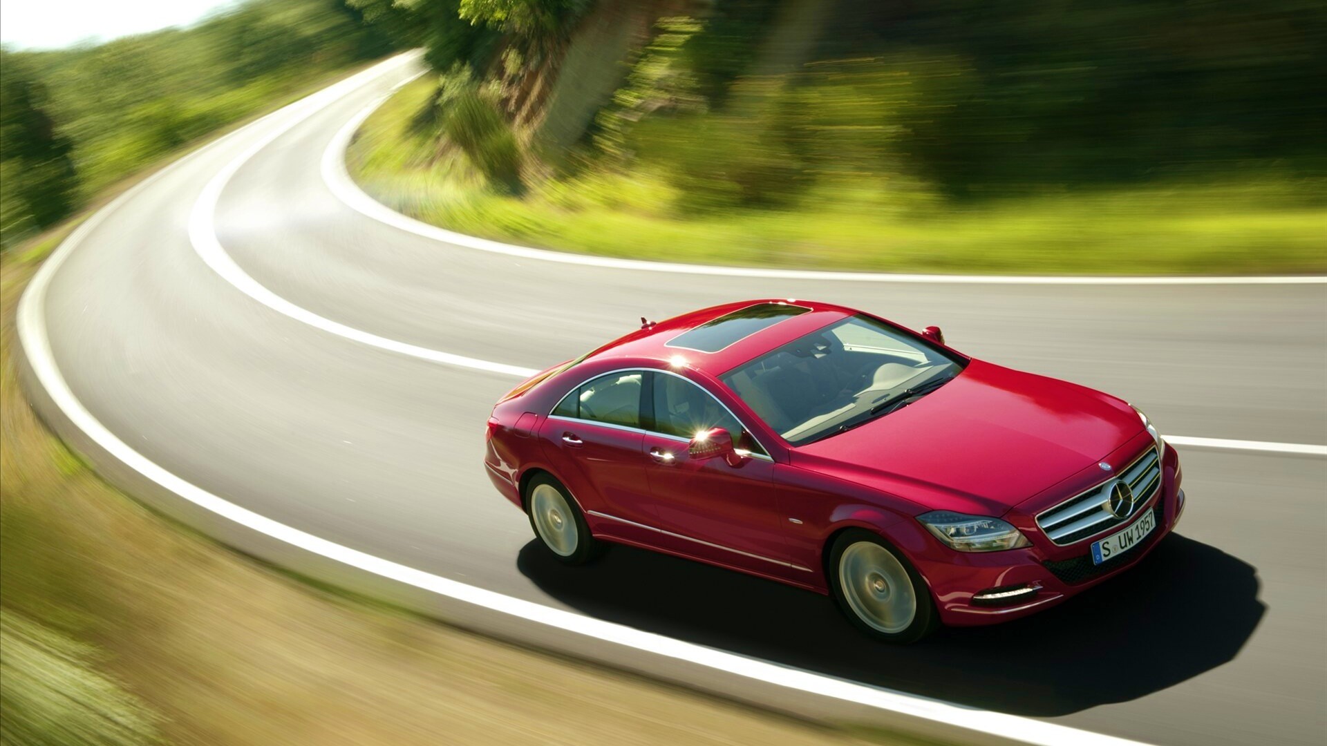 Mercedes CLS 550 обои