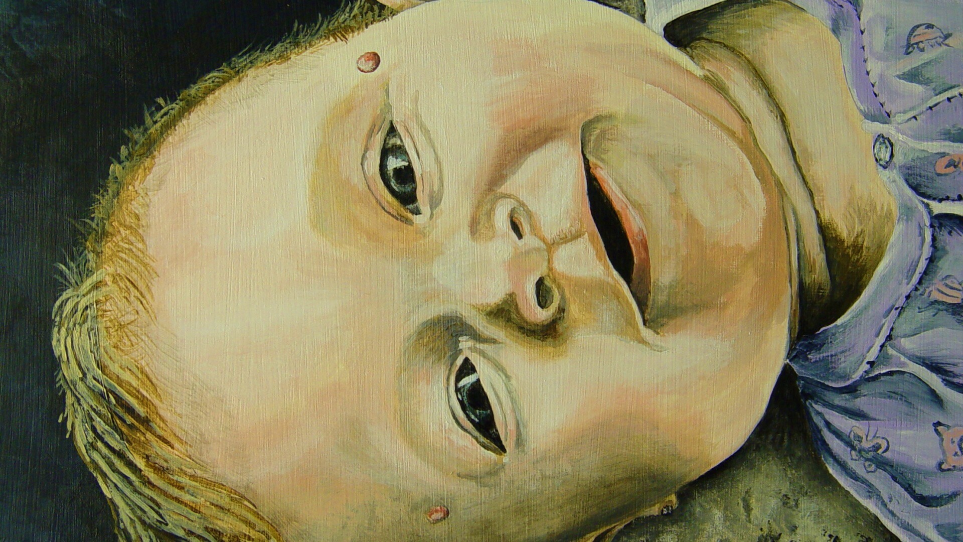 Портрет ребёнка обои