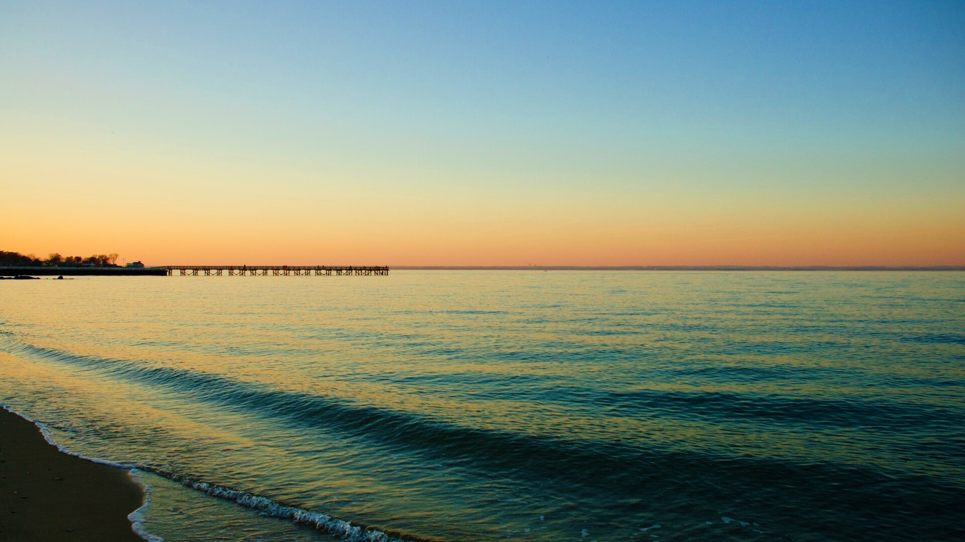Причал обои