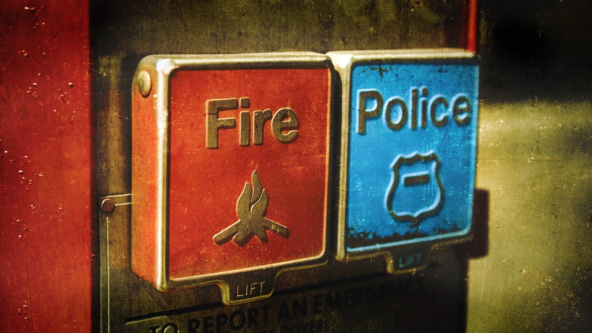 "Экстренные" кнопки обои