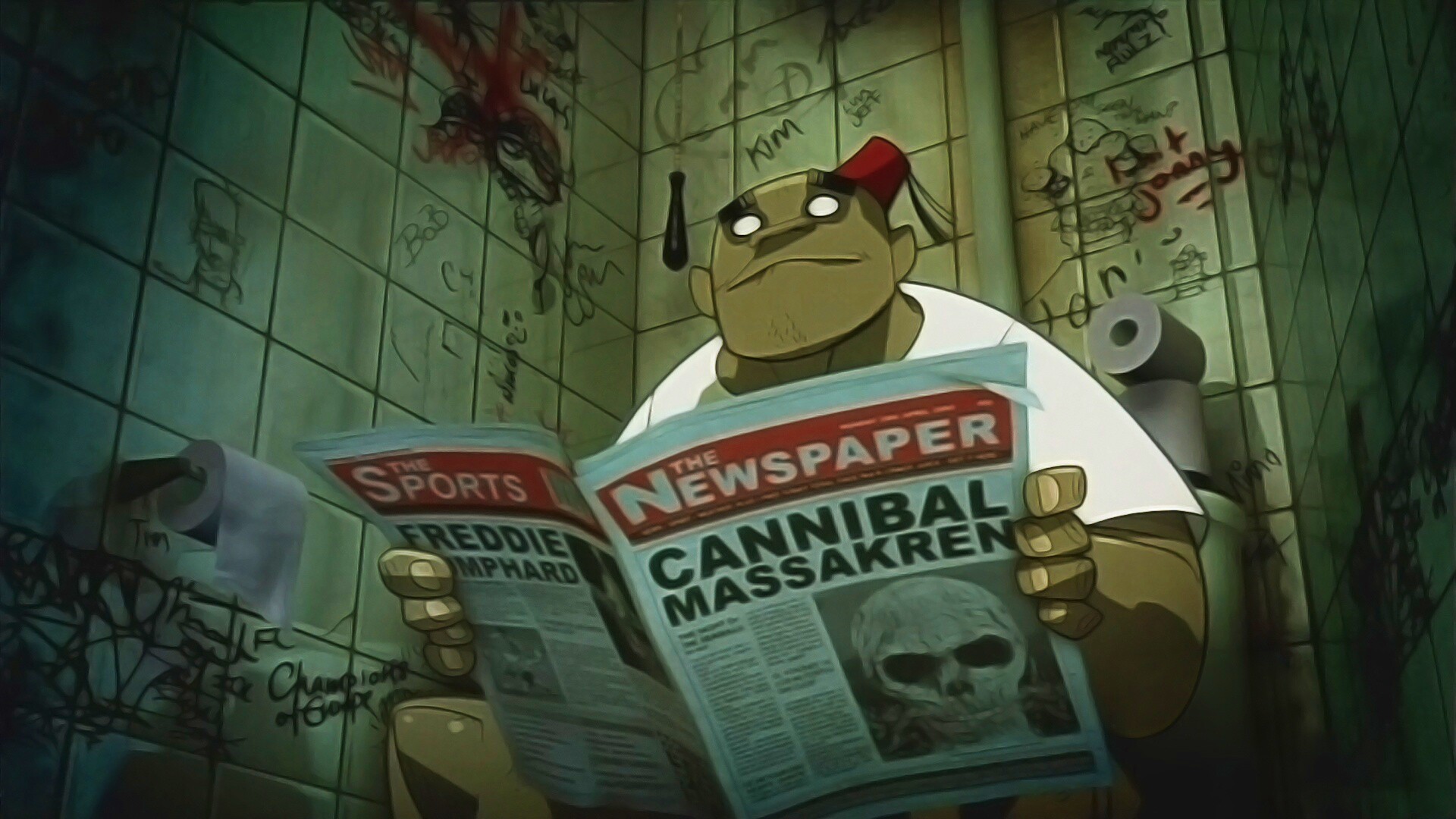 Рассел Хоббс из Gorillaz обои